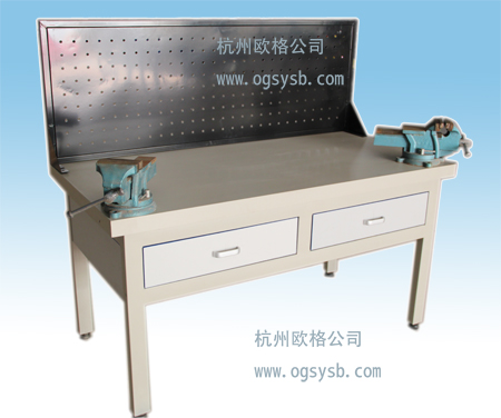 OGQ-T2二工位钢木标准型钳工桌